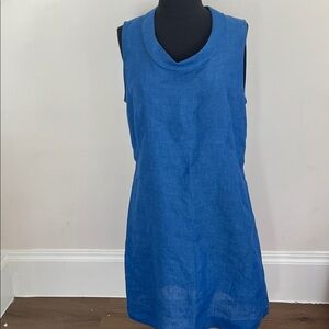 Blue Sleeveless Dress
